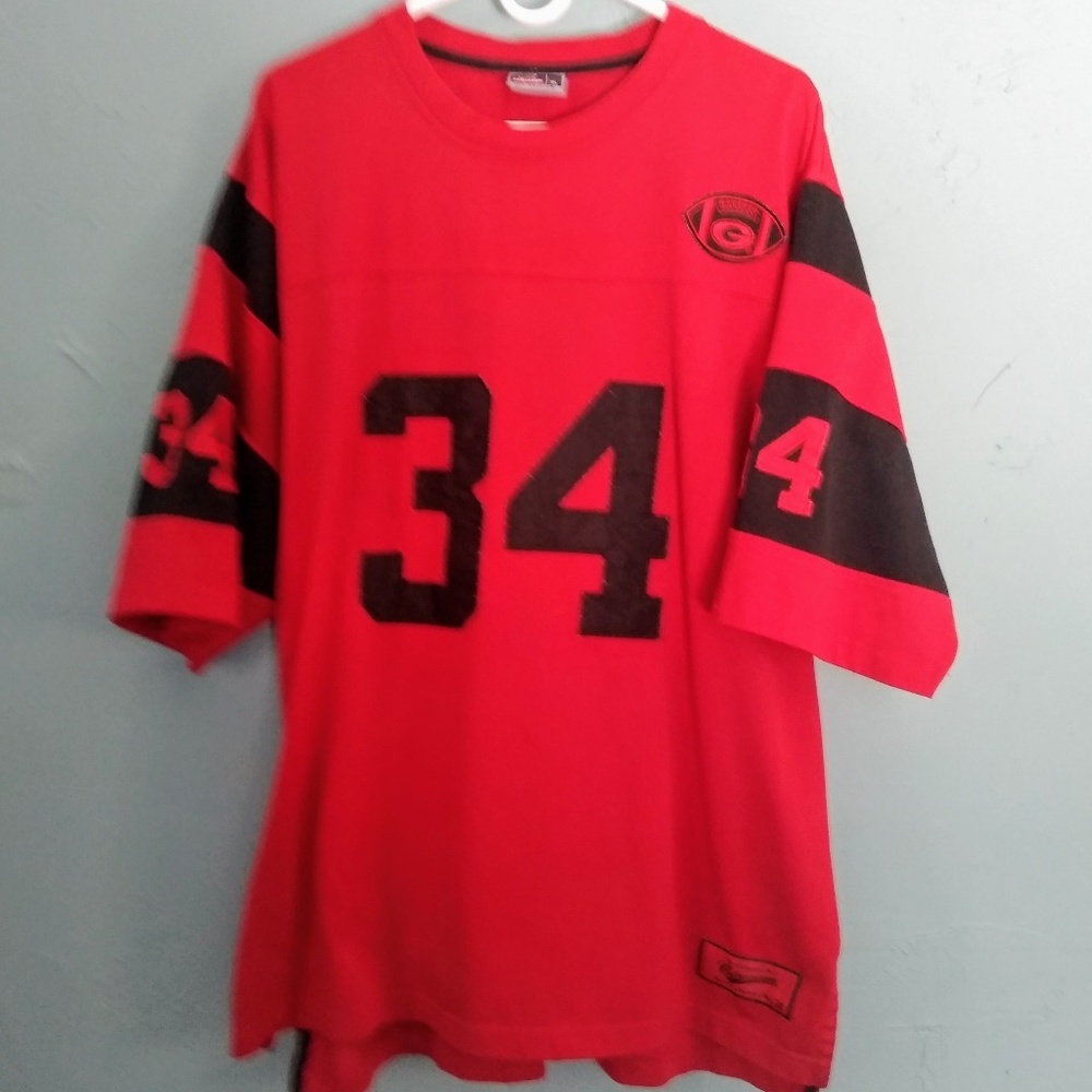 Bulldogs Herschel Walker #34 college jersey, EUC